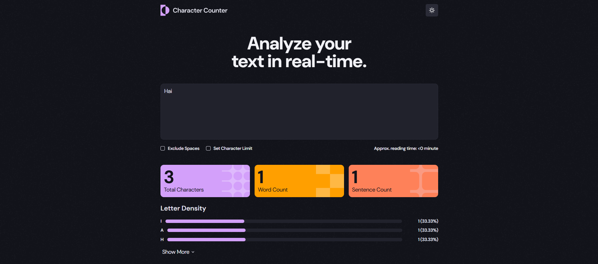 Tampilan antarmuka Design Portfolio